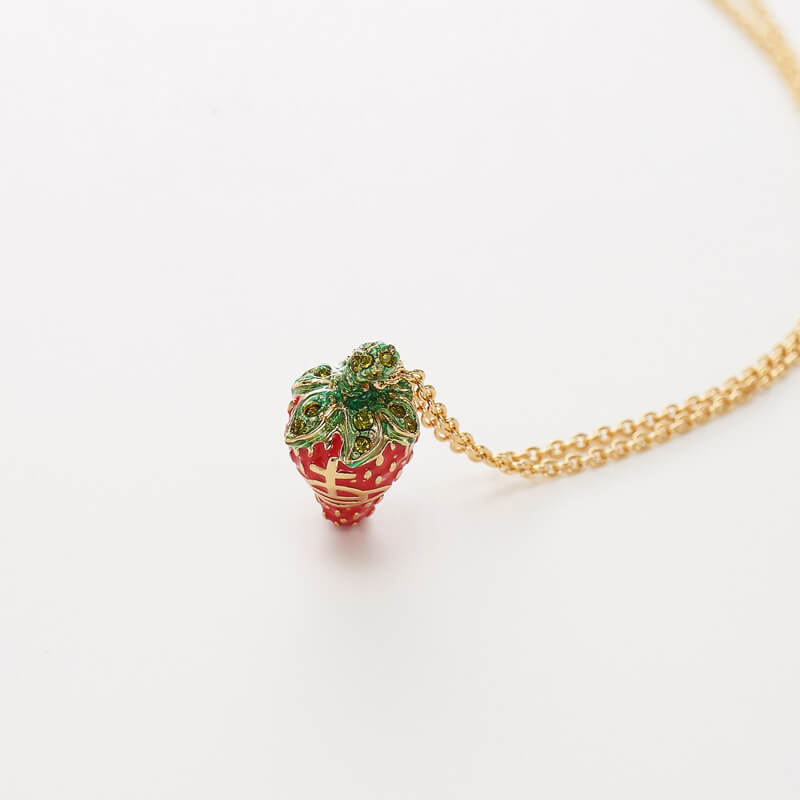 LEONELA Strawberry Necklace