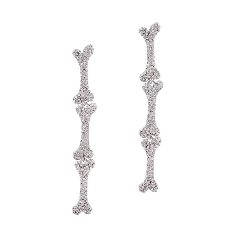 2 Colors FAUSTINE Triple Bone Earrings