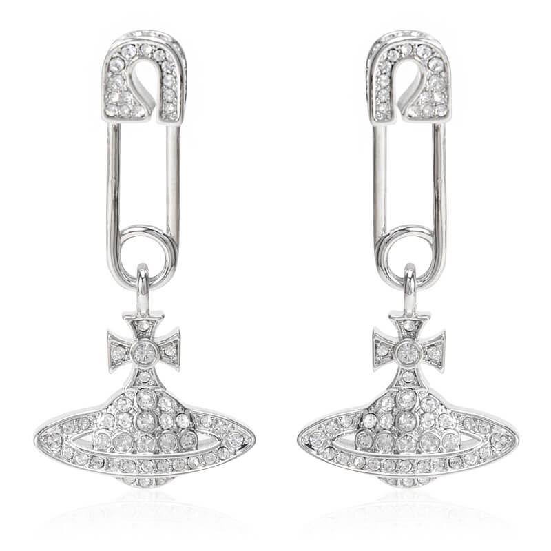 4 Colors LUCRECE Pin Saturn Earrings