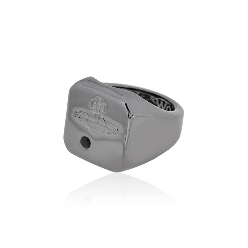 4 Colors CARLO Square Diamond Ring