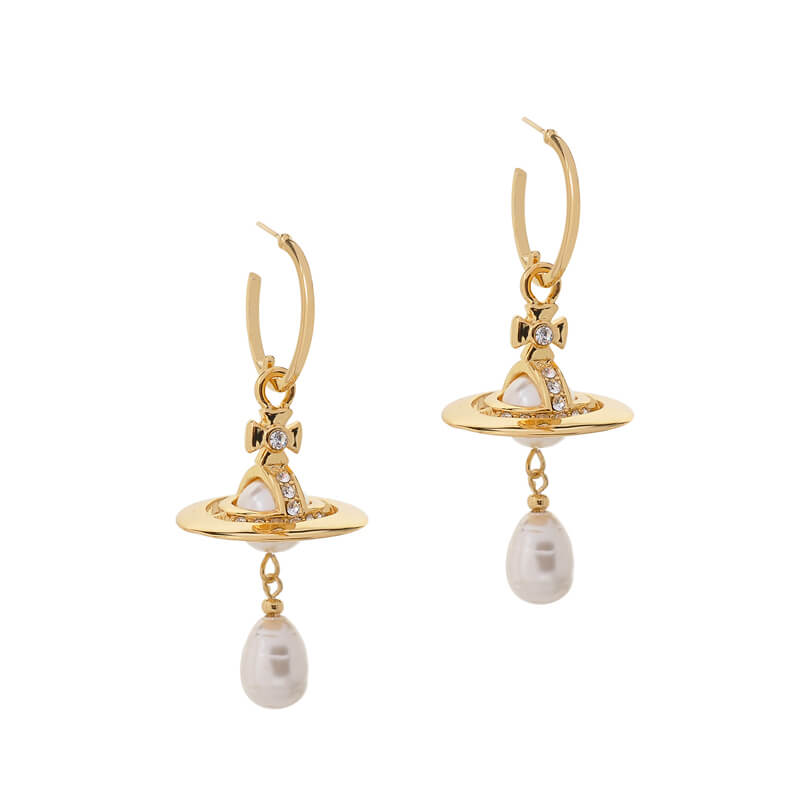 4 Colors ALEKSA Baroque Pearl Earrings