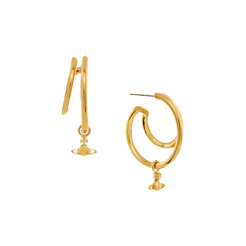 2 Colors RONDA Saturn Earrings