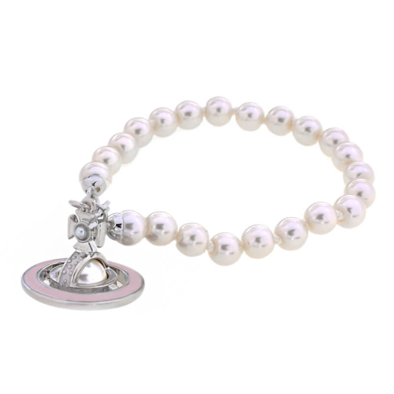 6 Colors SIMONETTA Lacquered Saturn Pearl Bracelet