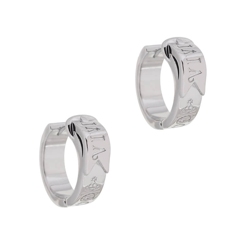 3 Colors BOBBY Belt Buckle Alphabet Earrings