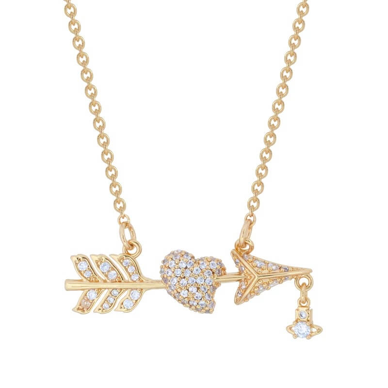 3 Colors Cupid's Arrow Necklace