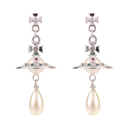 2 Colors Baroque Pearl Drop Earrings
