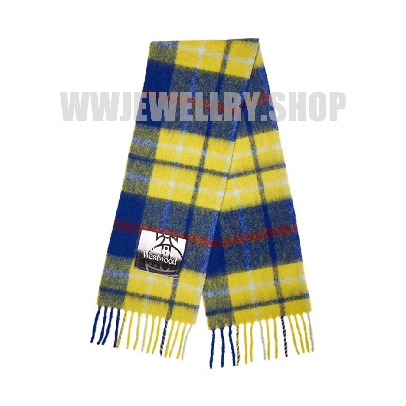 4 Colors Tartan Scarf