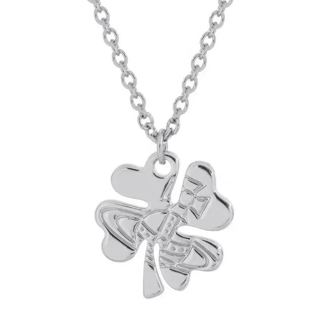 2 Colors MOUNIA Four Leaf Clover Necklace