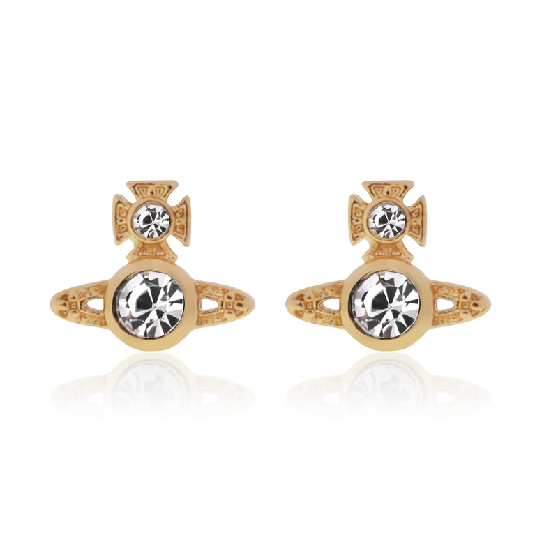 3 Colors LONDON Mini Saturn Earrings