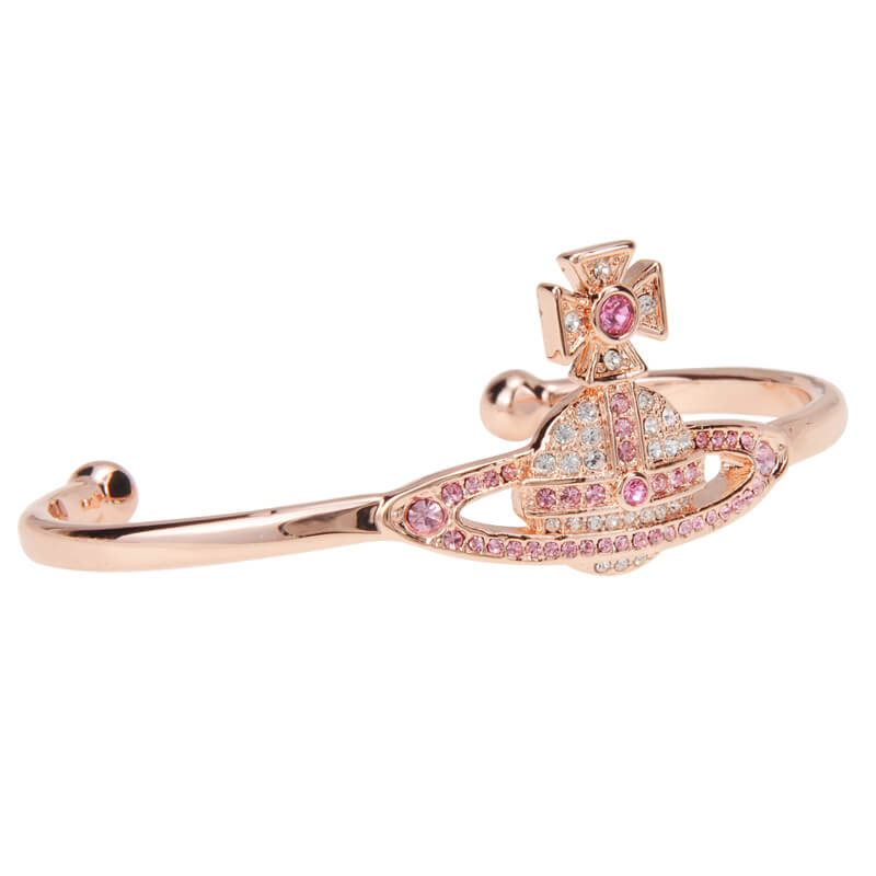 5 Colors KIKA Full Diamond Saturn Bangle