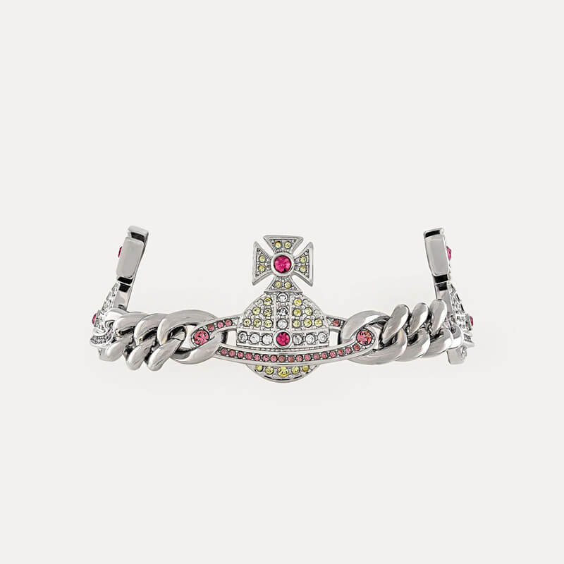 KIKA Full Diamond Cuban Chain Bracelet