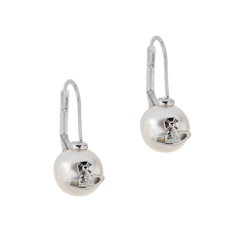 2 Colors GIA DROP Dangling Pearl Earrings