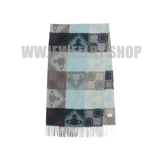 3 Colors Plaid Saturn Scarf