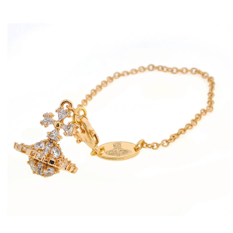 IRINA Cubic Alien Stone Saturn Bracelet