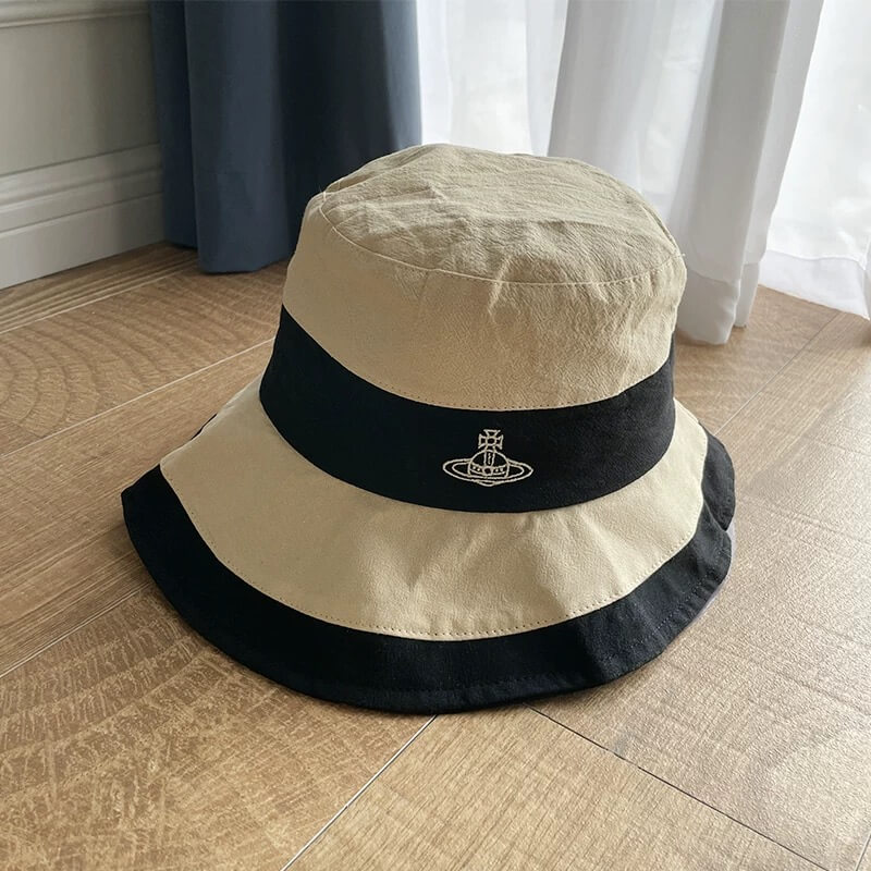 4 Colors Patchwork Saturn Hat