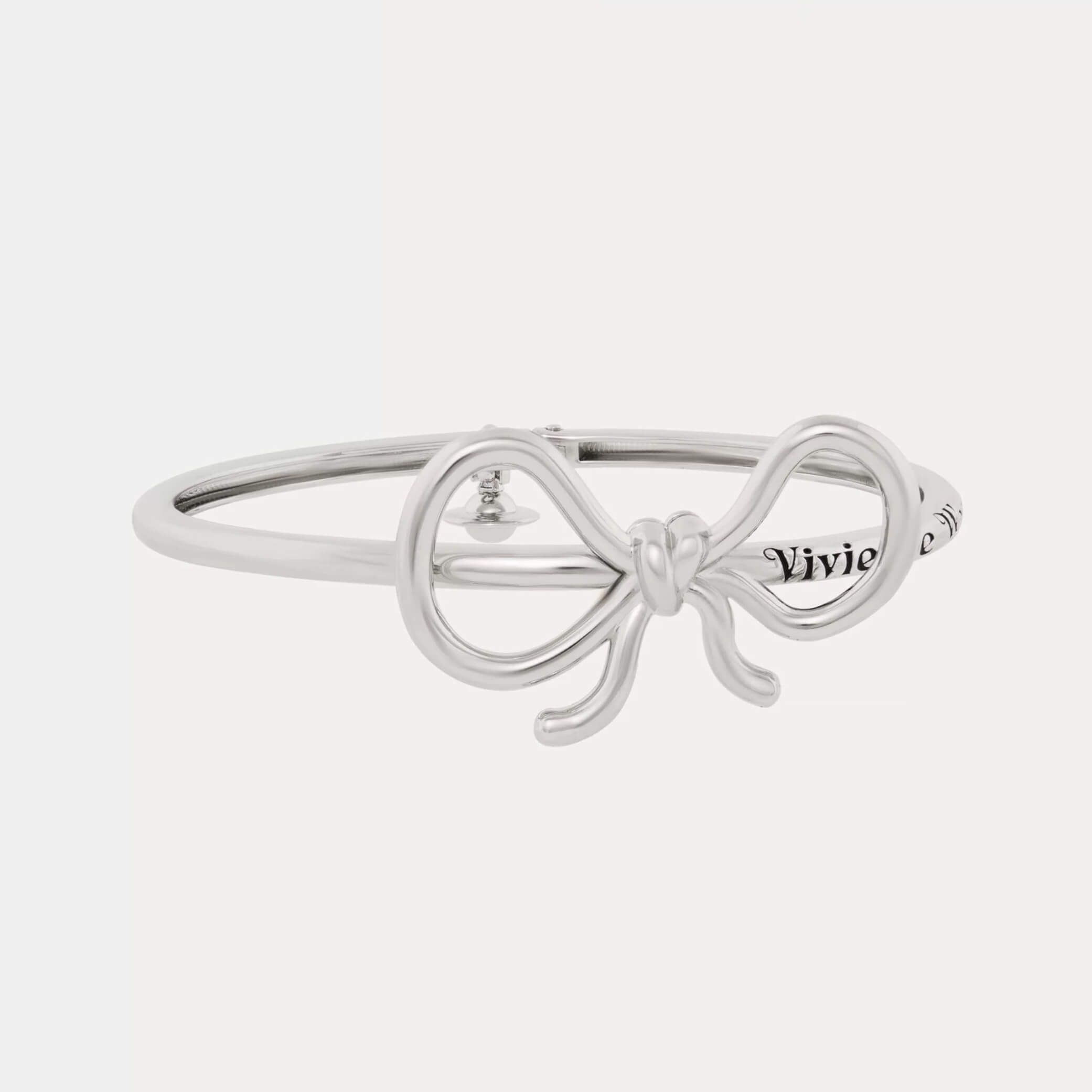 2 Colors SAGE Bow Saturn Bangle