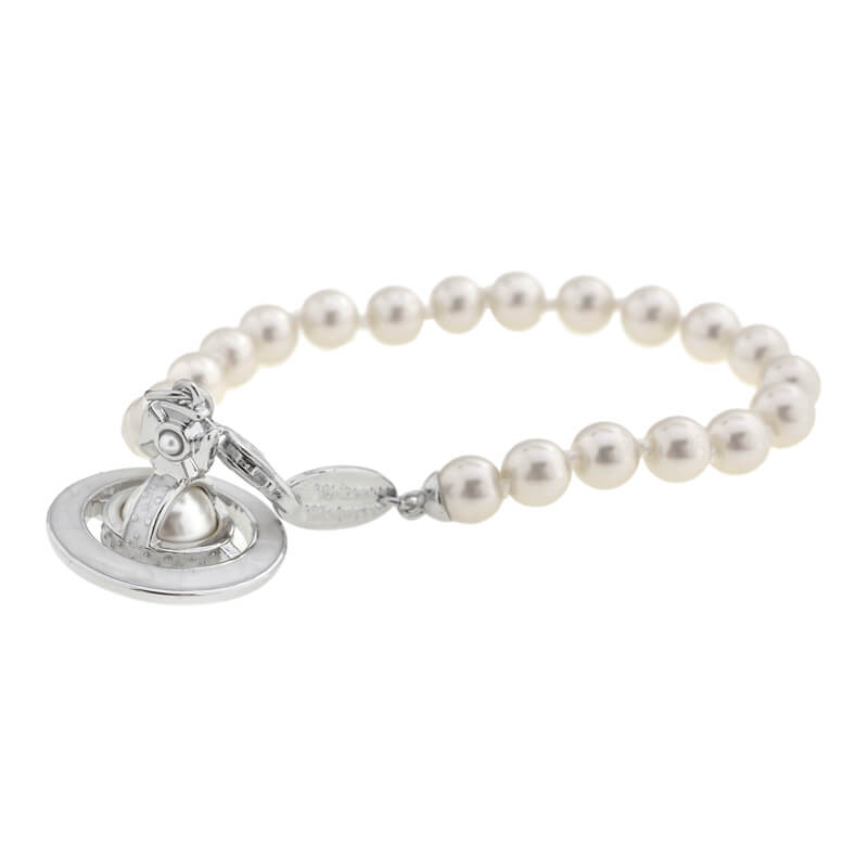 6 Colors SIMONETTA Lacquered Saturn Pearl Bracelet