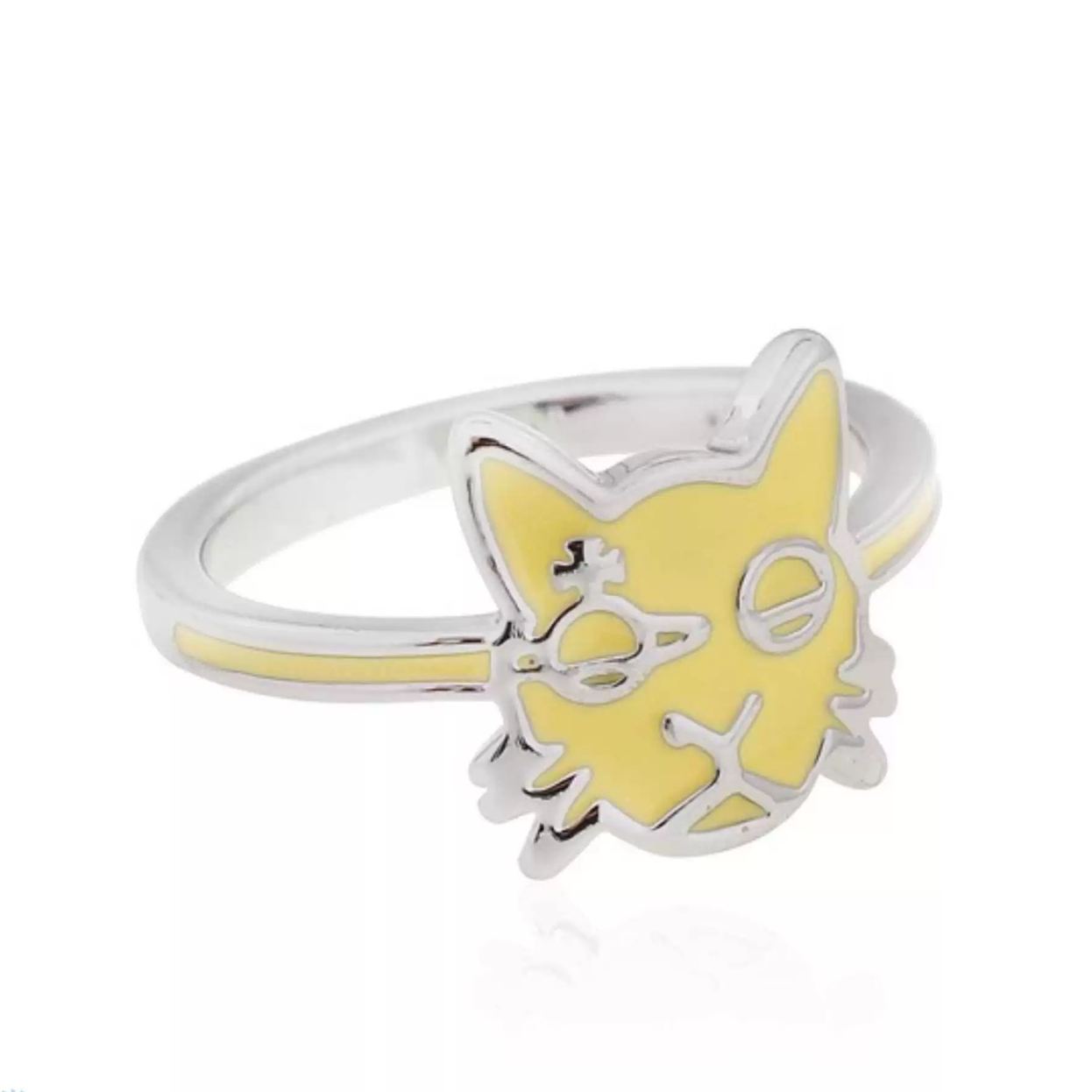 2 Colors Cat Ring