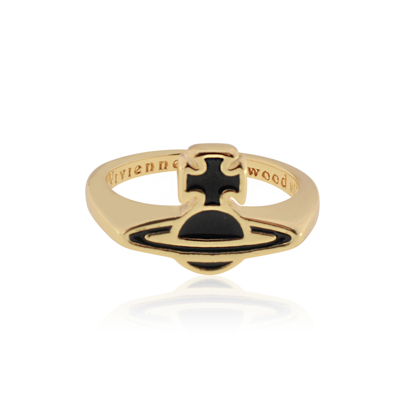 3 Colors Lacquered Saturn Ring