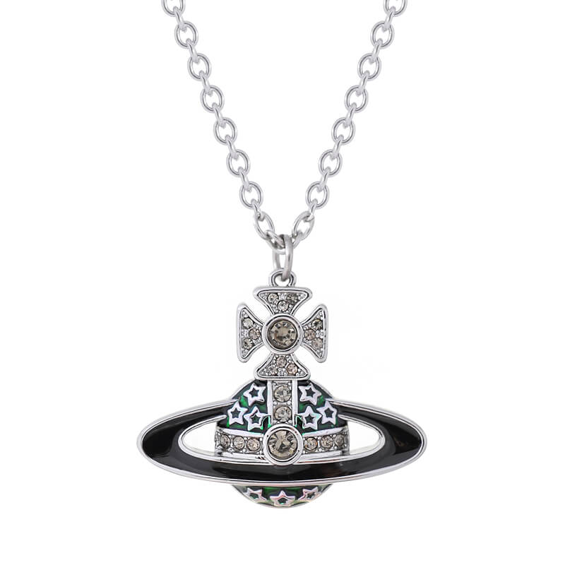 3 Colors ROXANNE Star Saturn Necklace