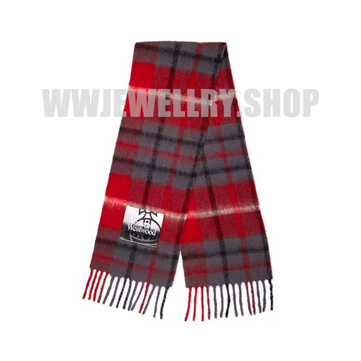 4 Colors Tartan Scarf