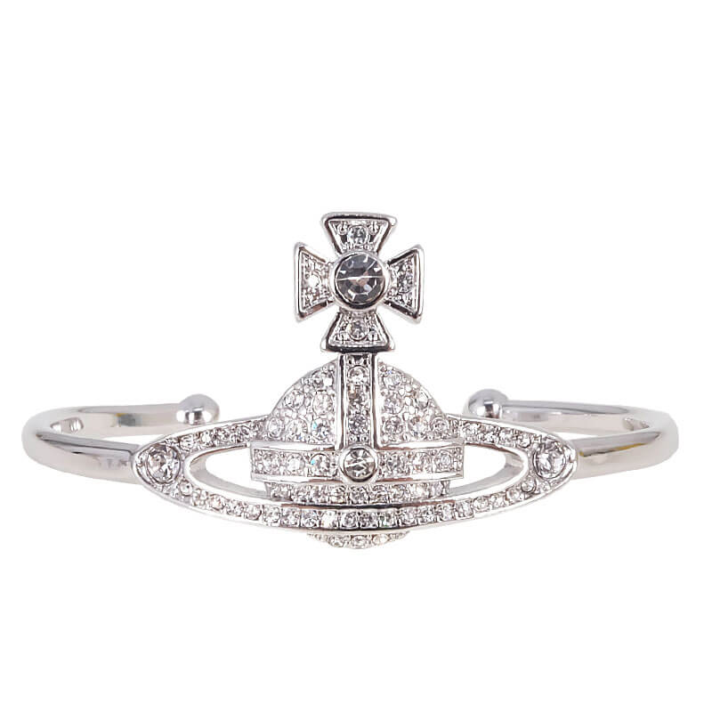 5 Colors KIKA Full Diamond Saturn Bangle