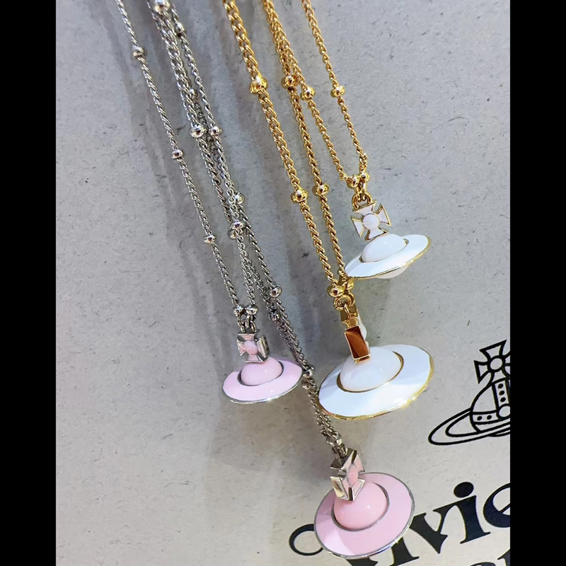 2 Colors DINAH Candy Beads Lacquered Necklace