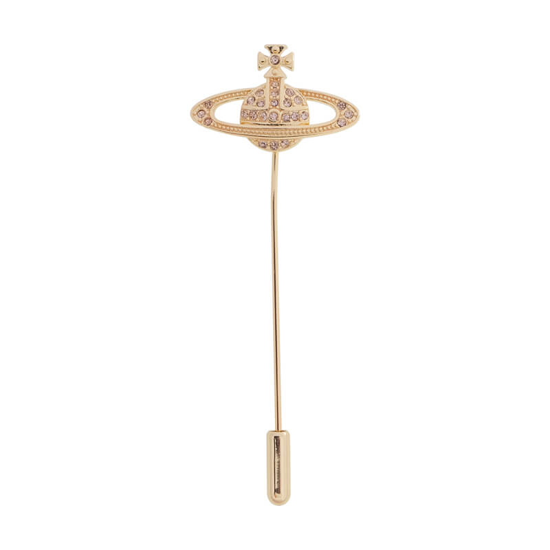 Long Saturn Brooch