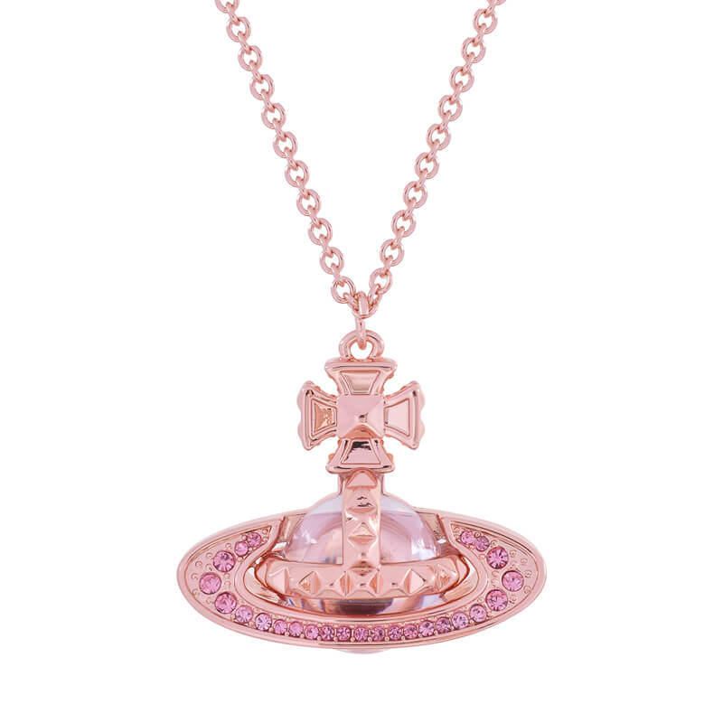 3 Colors PINA Riveted Half-face Necklace