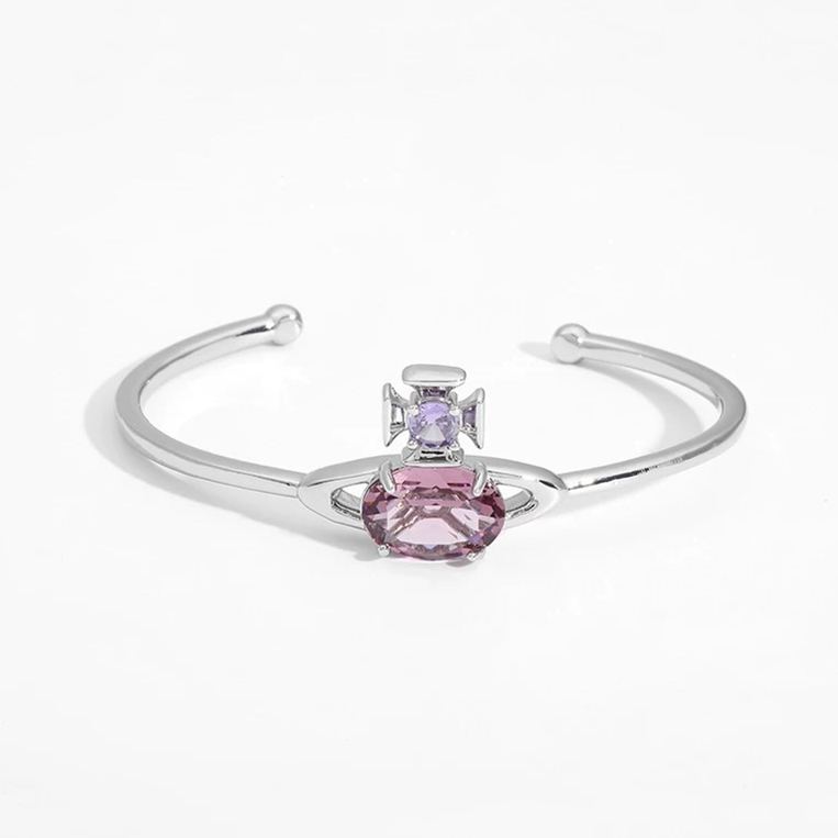 4 Colors AUGUSTA Diamond Teardrop Bangle