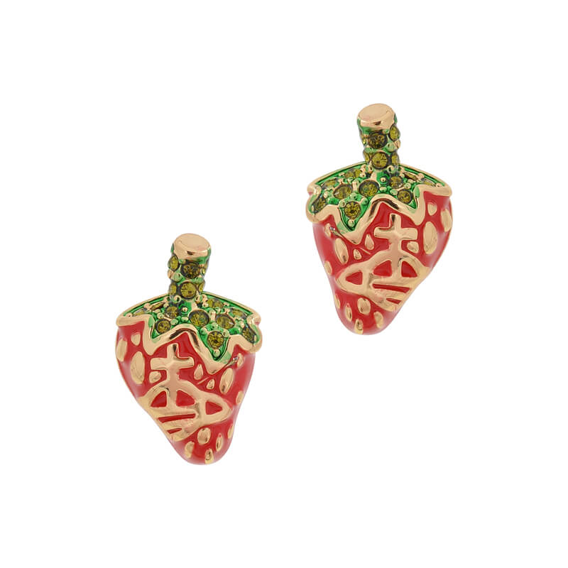 LEONELA Strawberry Earrings