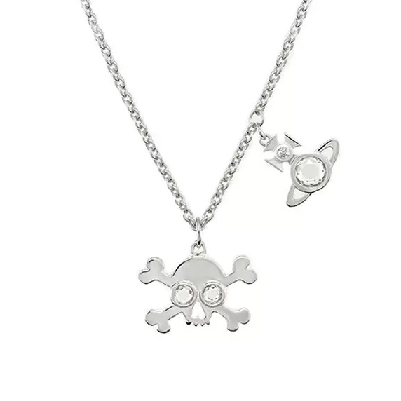 2 Colors FRANKY Saturn Necklace