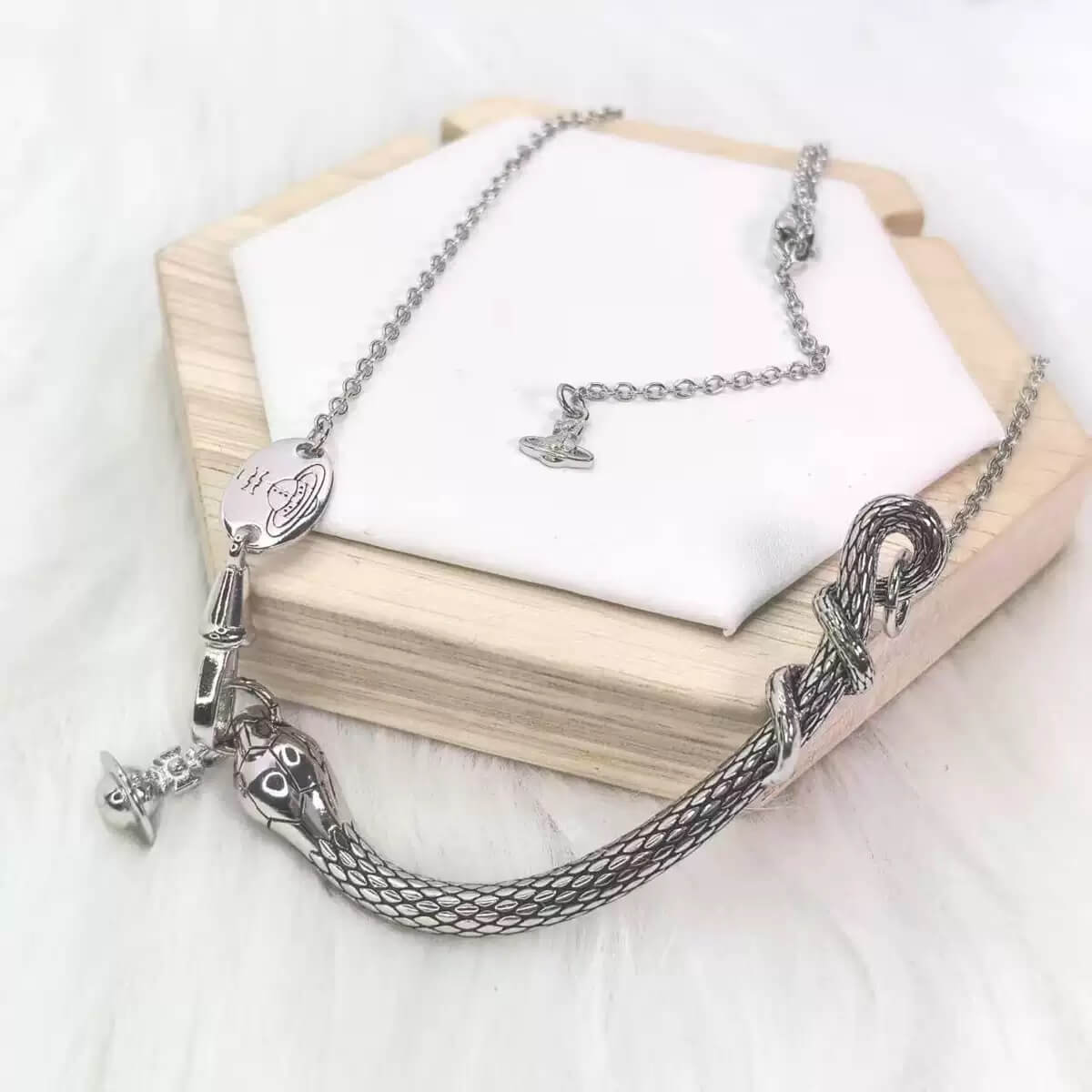 2 Colors AIBANE Limited Edition Snake Necklace