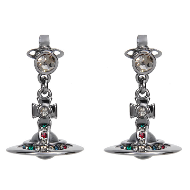 22 Colors 6MM ORB Classic Saturn Earrings