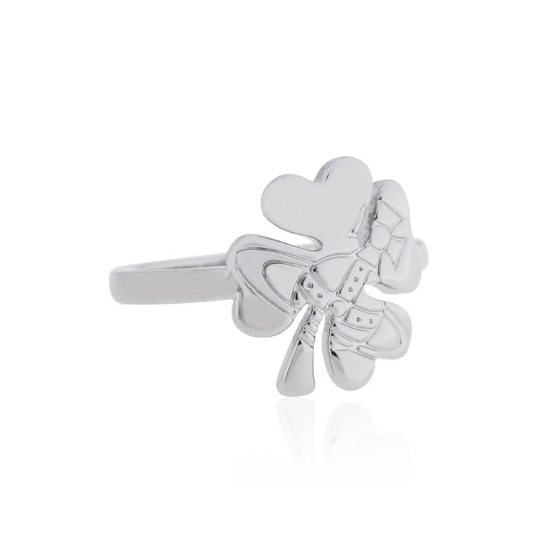 2 Colors MOUNIA Four Leaf Clover Ring