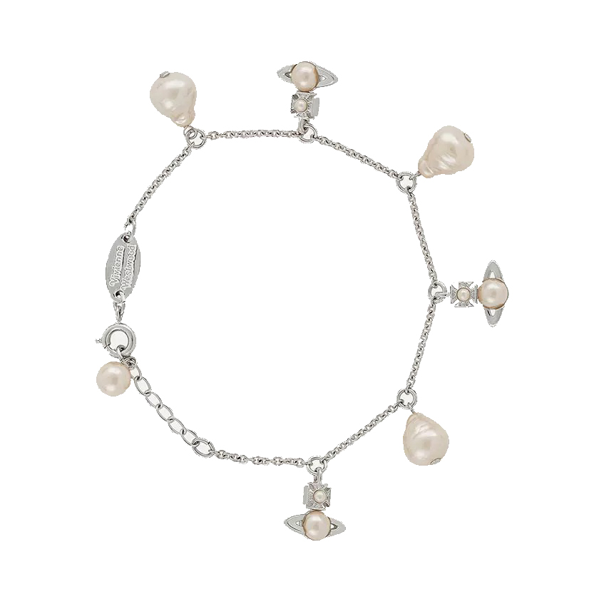 2 Colors EMILIANA Saturn Pearl Bracelets