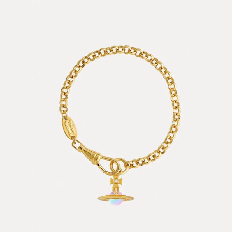 NEW-6MM Tiny Orb Pendant Necklace