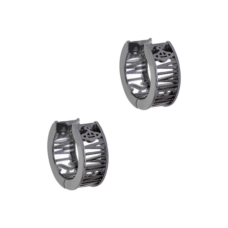 4 Colors WESTMINSTER Line Letter Earrings