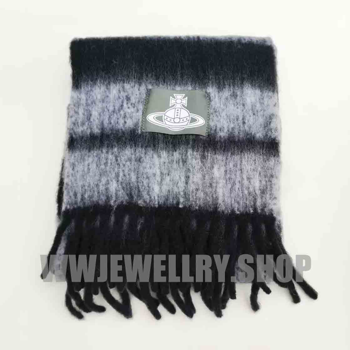 4 Colors Chunky Stripe Scarf