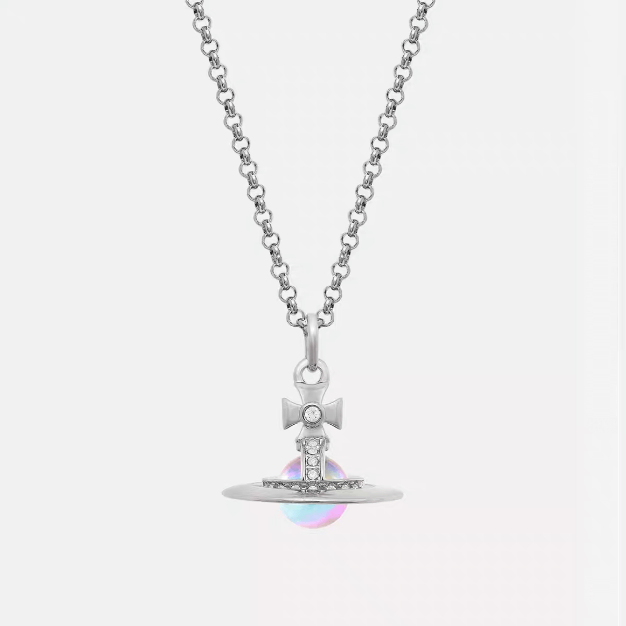 NEW-20MM/10MM/6MM Tiny Orb Pendant Necklace