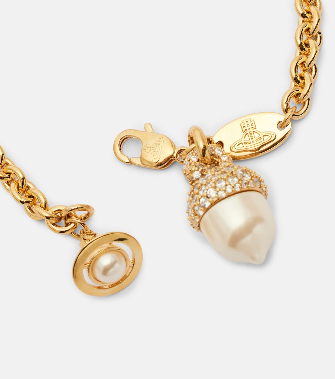 2 Colors LUCILLE Embellished Chain Bracelet