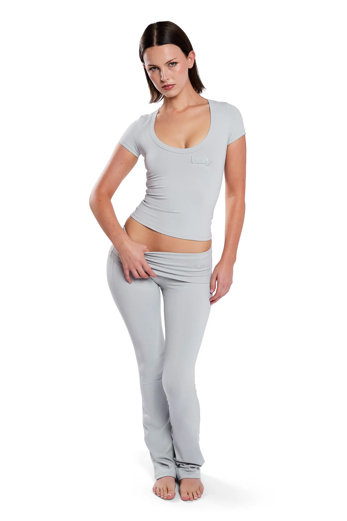 YOGA PANTS (SLATE GREY)