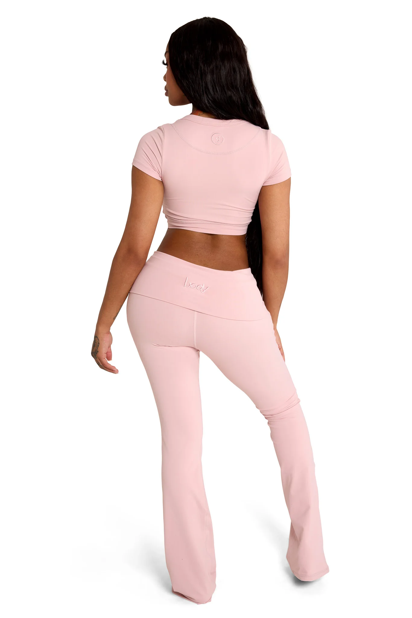 YOGA PANTS (BLUSH PINK)