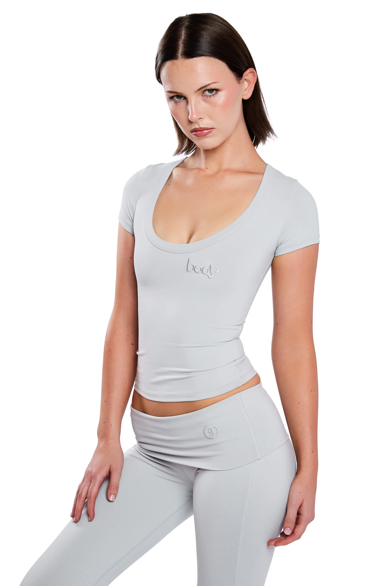 YOGA FULL LENGTH TOP (SLATE GREY)