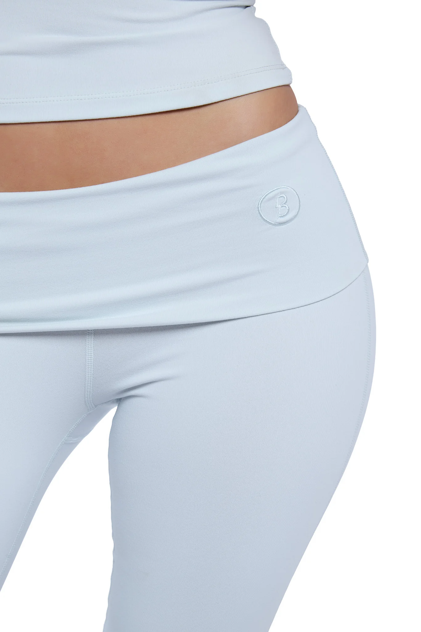 YOGA PANTS (ICE BLUE WHITE)