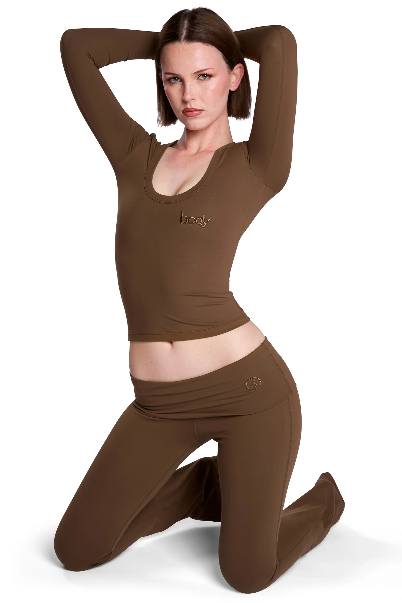 YOGA PANTS (CINNAMON)