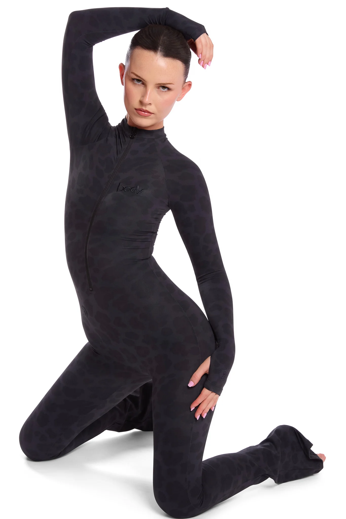 BASICS JUMPSUIT (DARK GIRAFFE)