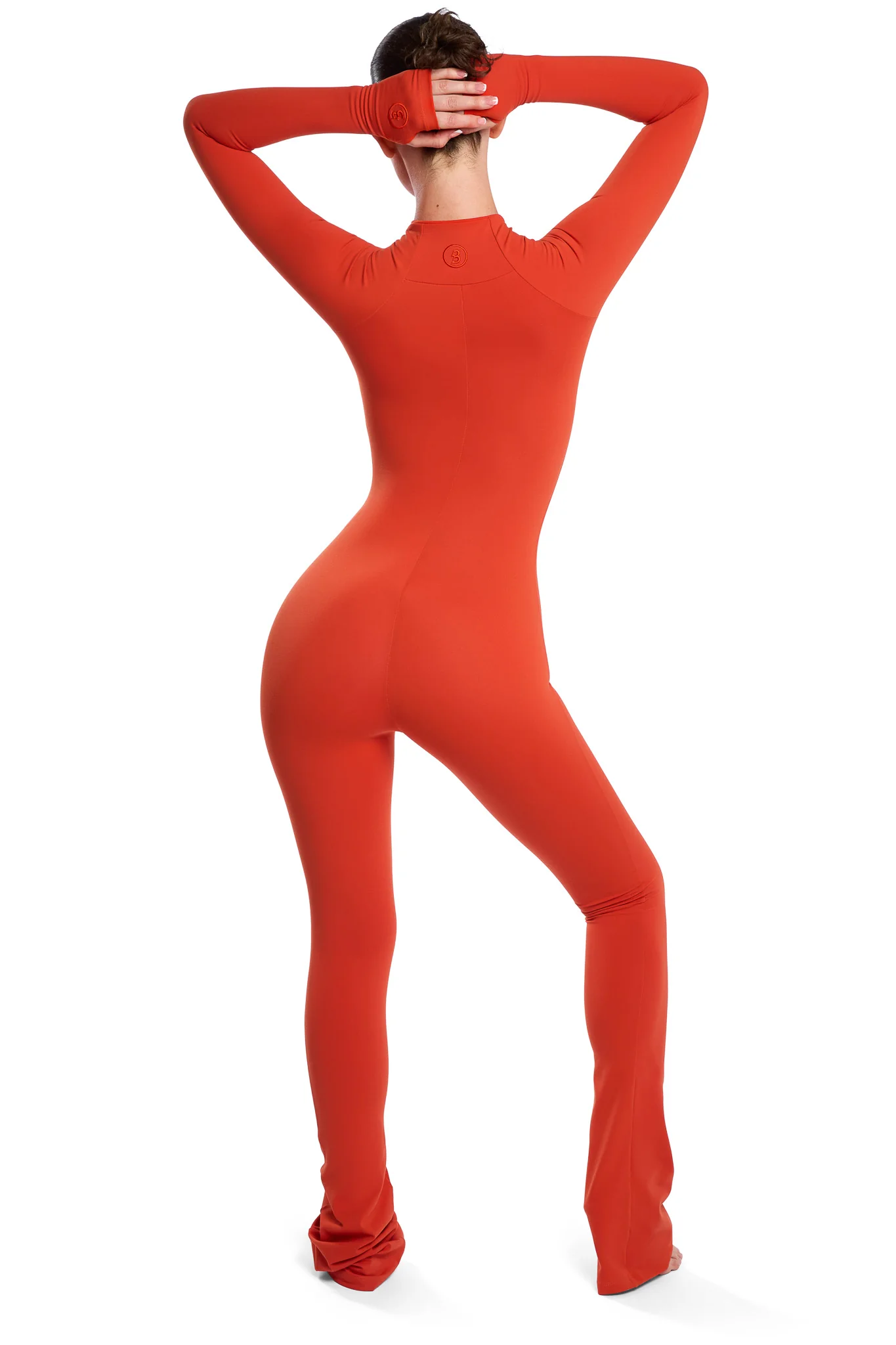 BASICS JUMPSUIT (PUMPKIN ORANGE)