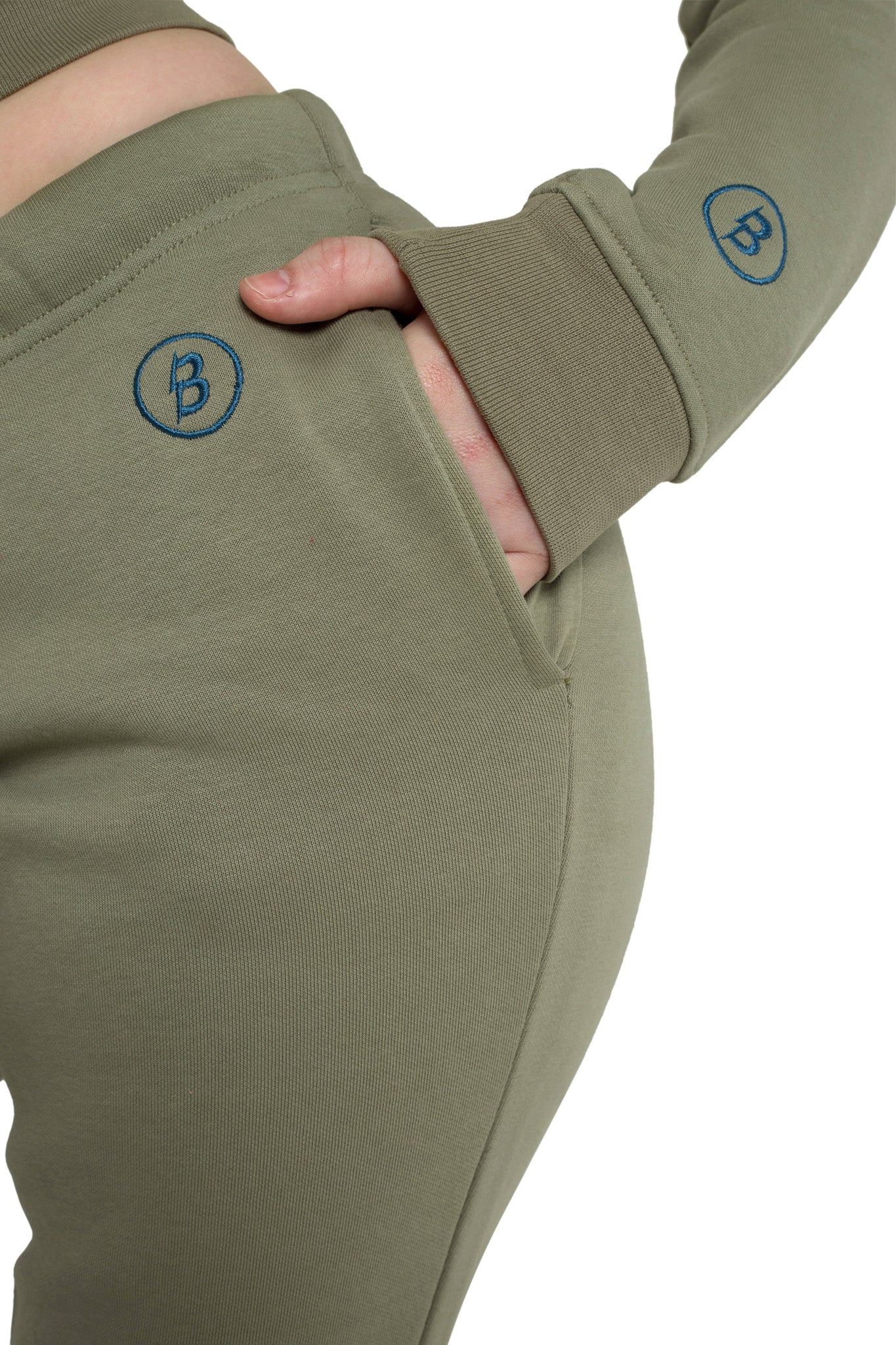 BACKSHOT SWEATPANTS 2.0 (OLIVE/NAVY)