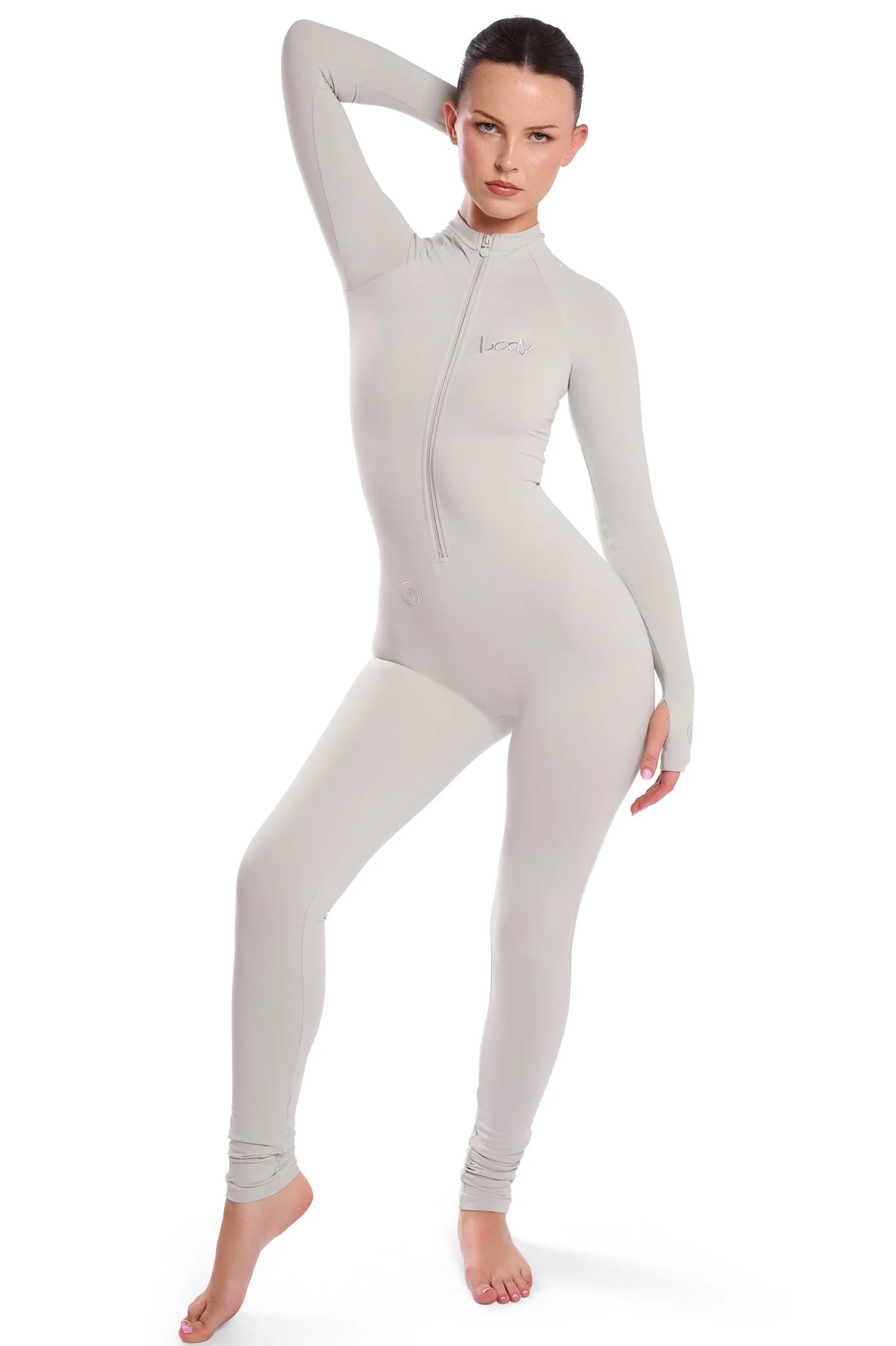 BASICS JUMPSUIT (SLATE GREY)